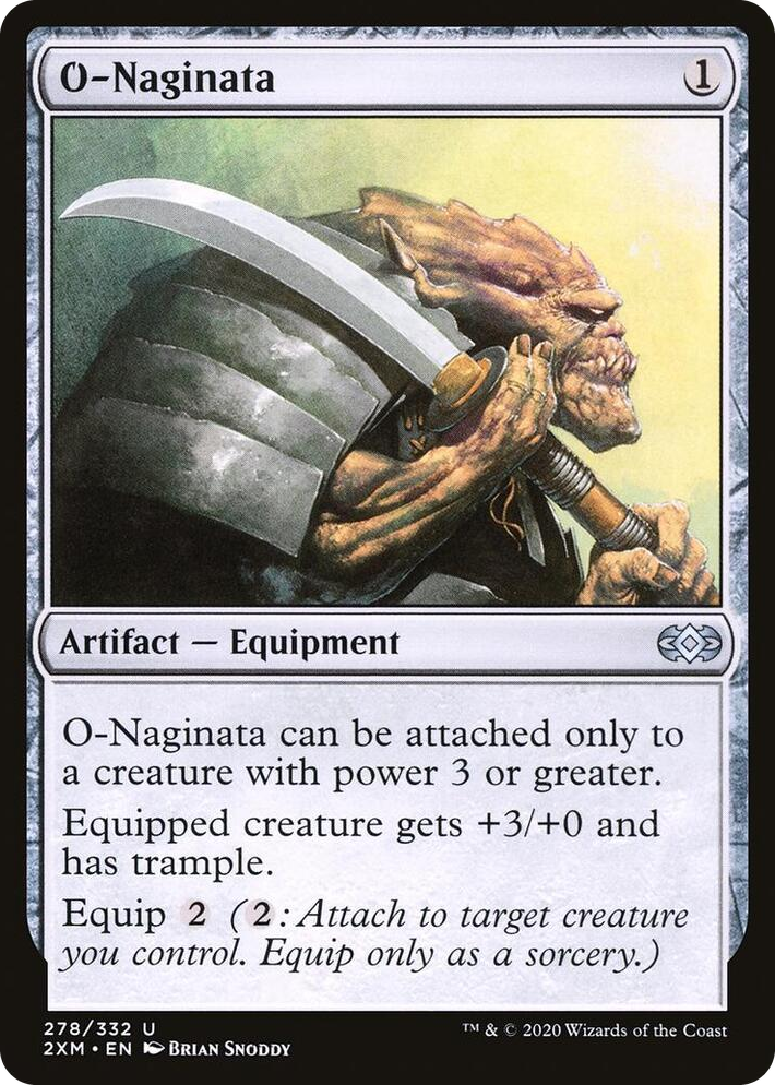 0278 O-Naginata U Double Masters