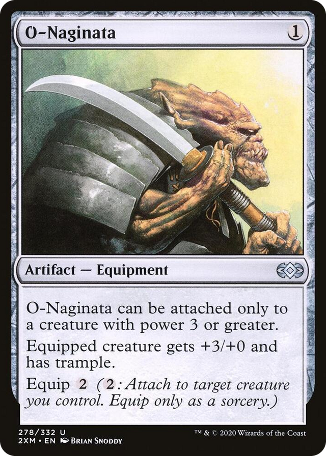0278 O-Naginata U Double Masters
