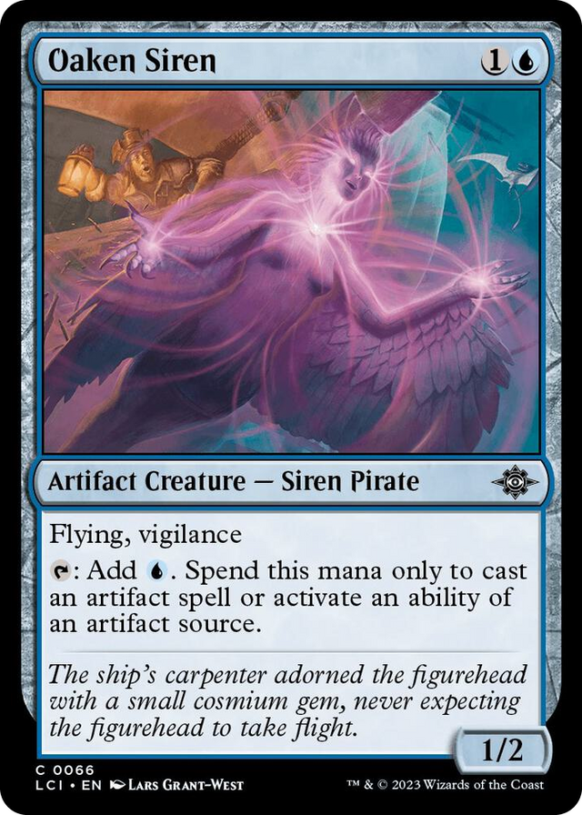 0066 Oaken Siren C The Lost Caverns of Ixalan
