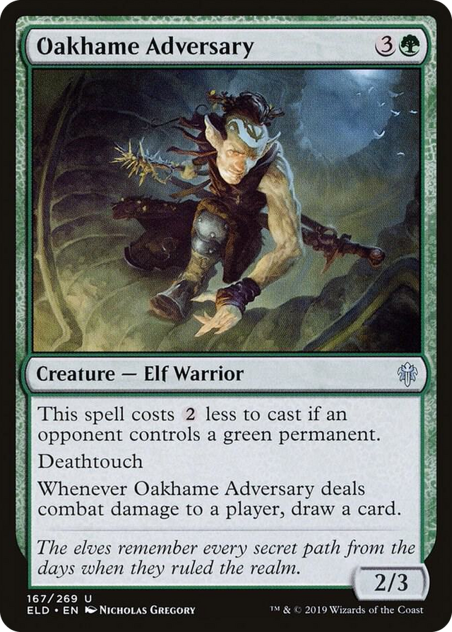 0167 Oakhame Adversary U Throne of Eldraine