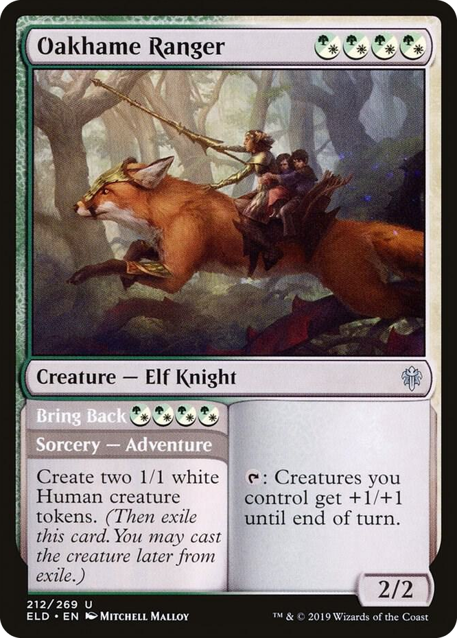 0212 Oakhame Ranger U Throne of Eldraine