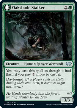0212 Oakshade Stalker U Innistrad: Crimson Vow