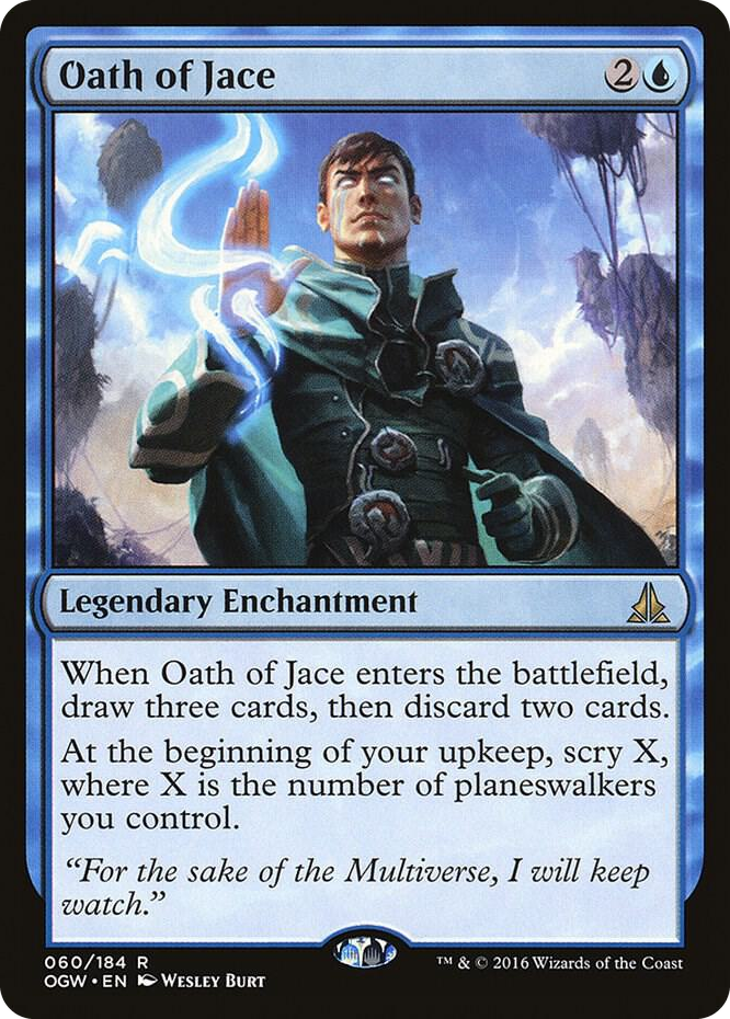 Oath of Jace #60 R - Oath of the Gatewatch Pokemon card