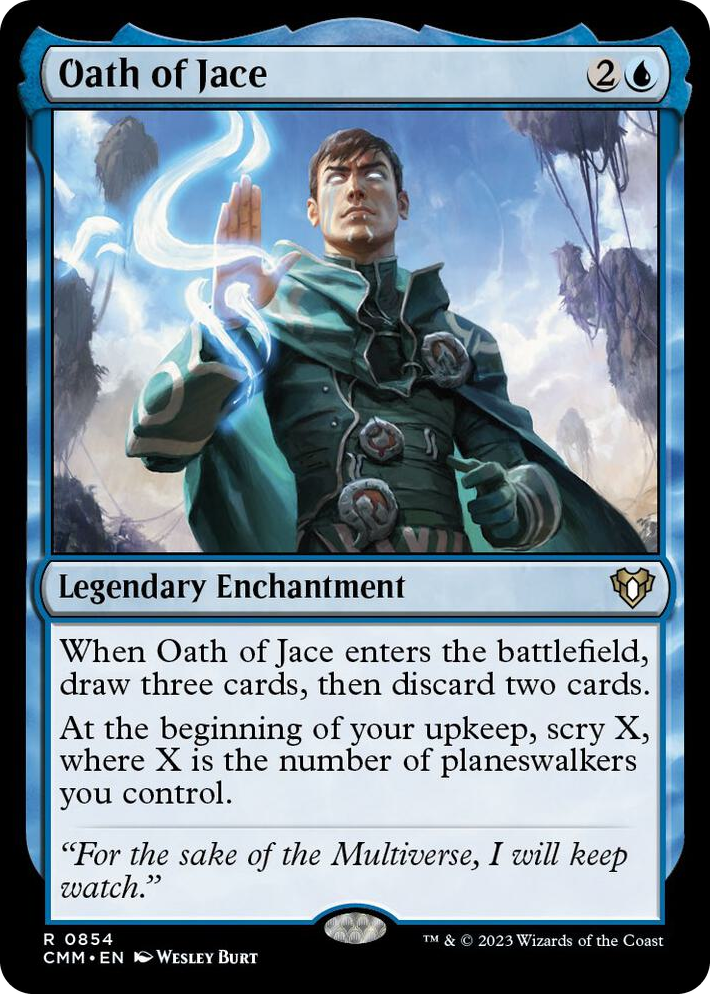 0854 Oath of Jace R Commander Masters