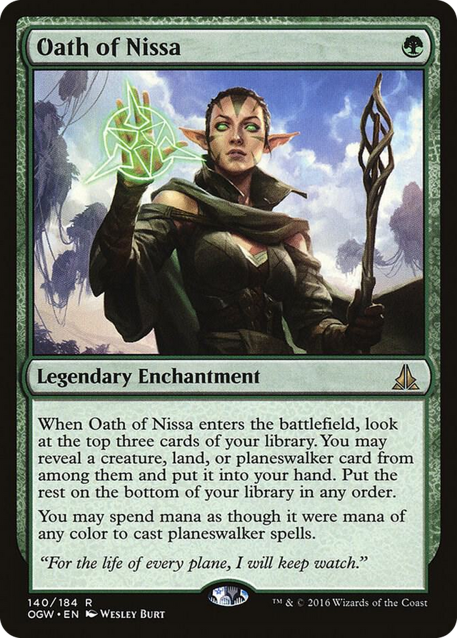 0140 Oath of Nissa R Oath of the Gatewatch