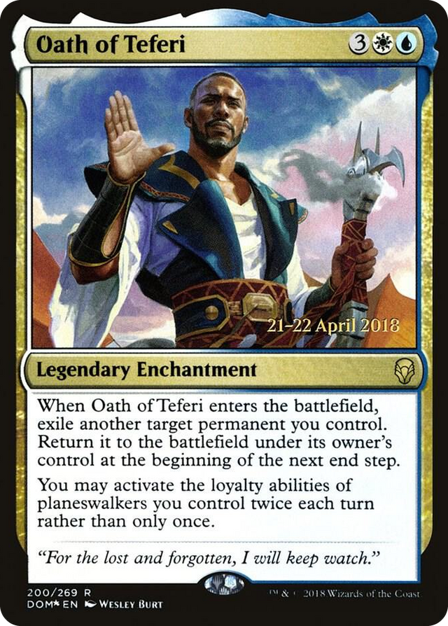 0200 Oath of Teferi R Prerelease Cards