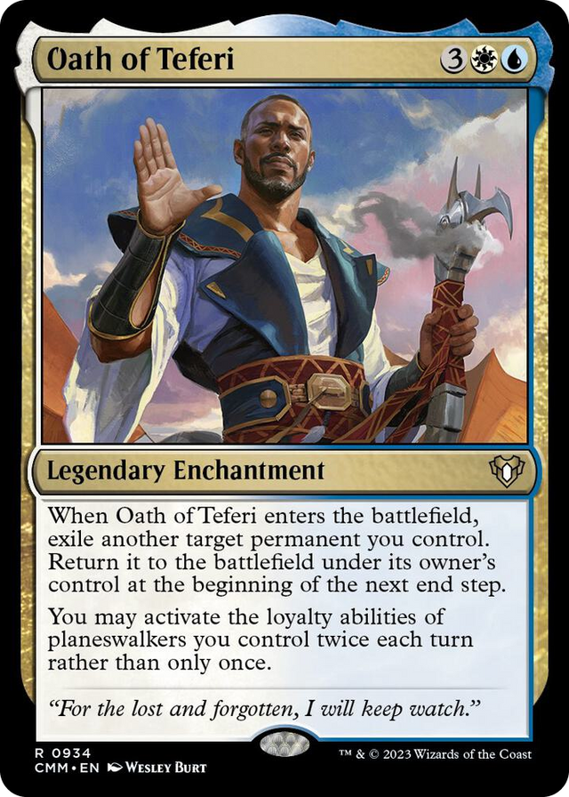 0934 Oath of Teferi R Commander Masters
