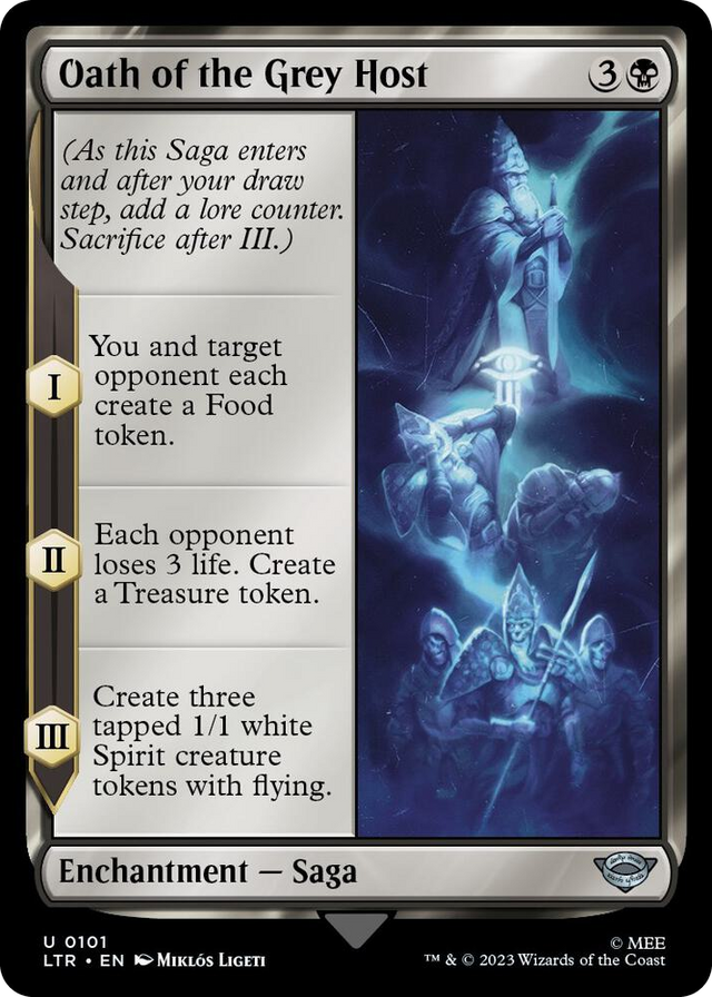 0101 Oath of the Grey Host U Universes Beyond: The Lord of the Rings: Tales of Middle-earth