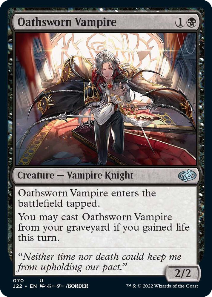 0070 Oathsworn Vampire U Jumpstart 2022