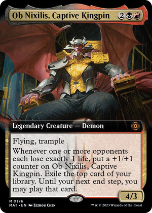 0176 Ob Nixilis, Captive Kingpin (Extended Art) M March of the Machine: The Aftermath