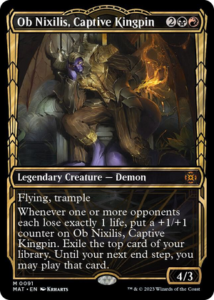 0091 Ob Nixilis, Captive Kingpin (Showcase) M March of the Machine: The Aftermath