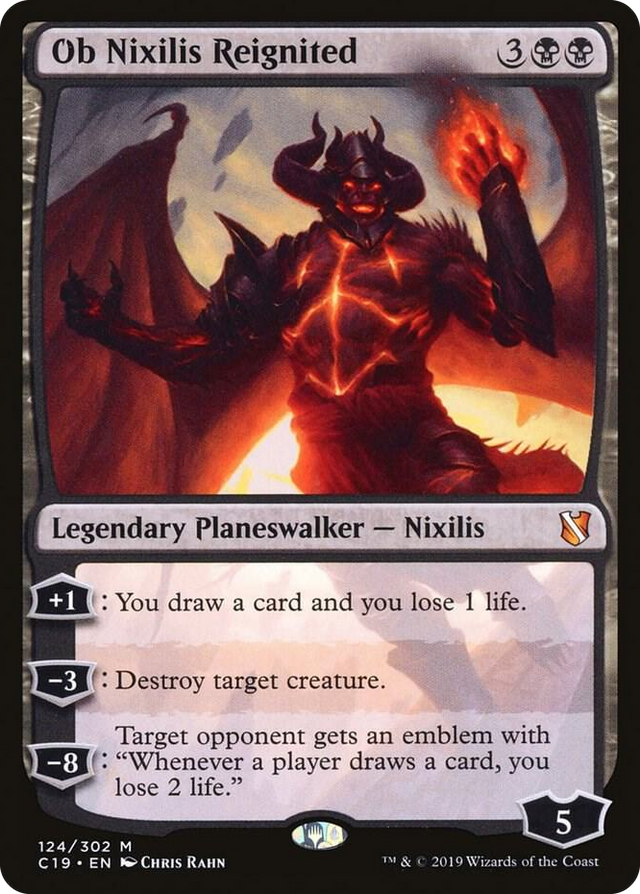 0124 Ob Nixilis Reignited M Commander 2019