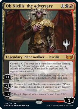 0206 Ob Nixilis, the Adversary M Promo Pack: Streets of New Capenna
