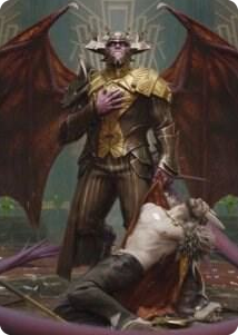 0031 Ob Nixilis, the Adversary Art Card (31/81) S Art Series: Streets of New Capenna