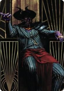 0071 Ob Nixilis, the Adversary Art Card (71/81) S Art Series: Streets of New Capenna