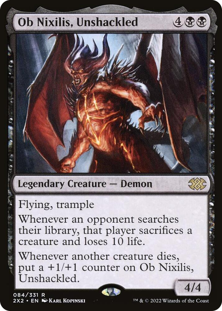 0084 Ob Nixilis, Unshackled R Double Masters 2022