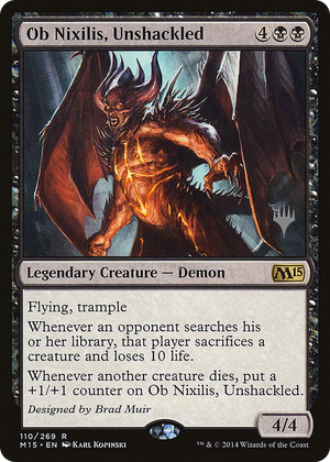 0110 Ob Nixilis, Unshackled R Promo Pack: Zendikar Rising