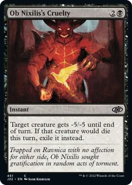 0451 Ob Nixilis's Cruelty C Jumpstart 2022