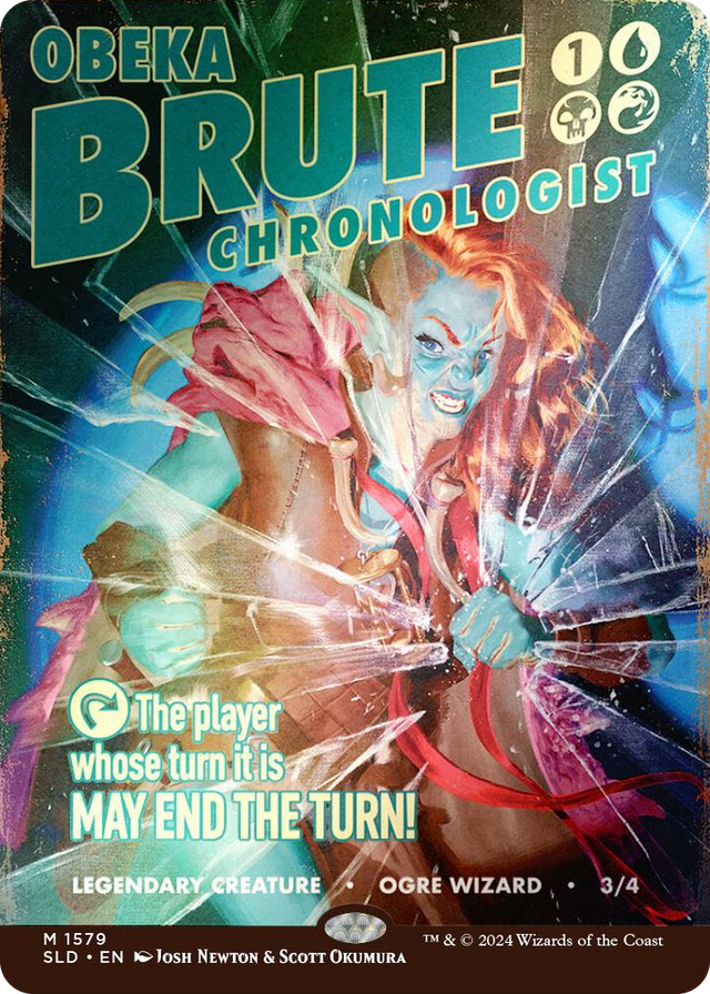1579 Obeka, Brute Chronologist (Rainbow Foil) R Secret Lair Drop Series