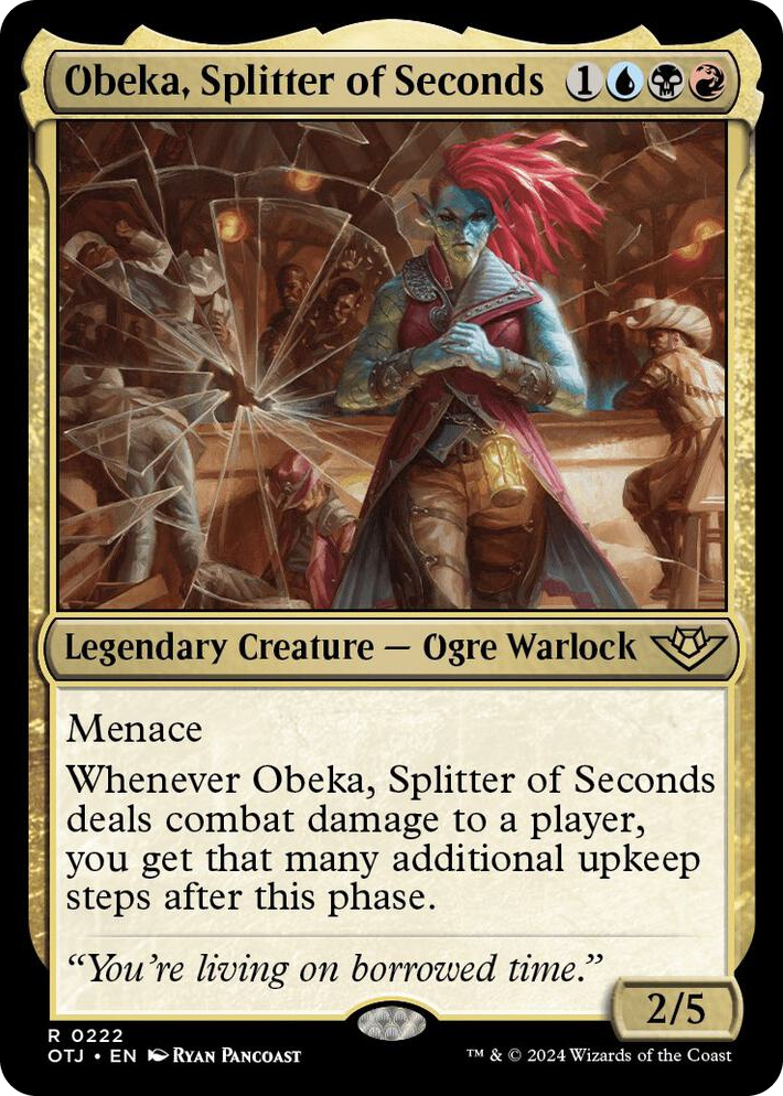 0222 Obeka, Splitter of Seconds R Outlaws of Thunder Junction