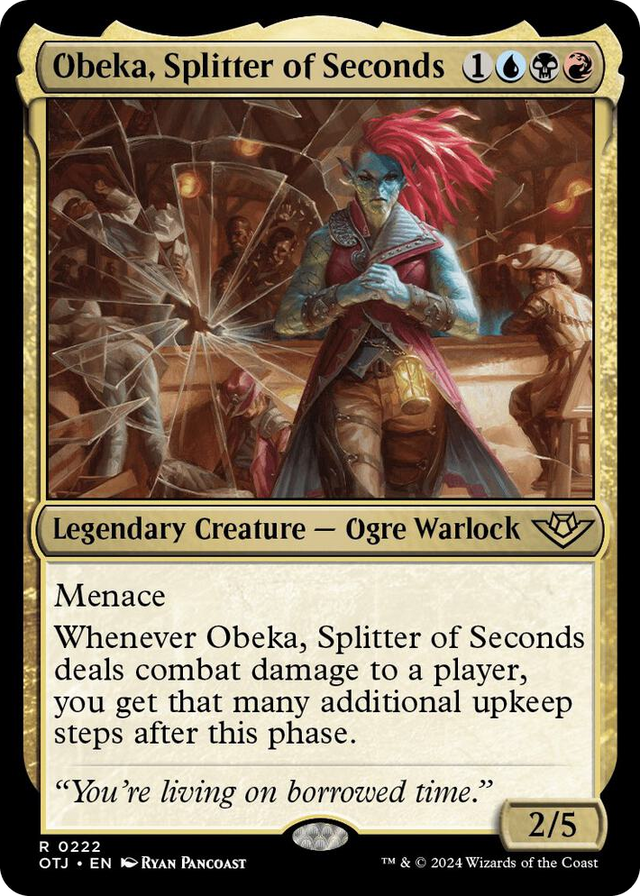 0222 Obeka, Splitter of Seconds R Outlaws of Thunder Junction