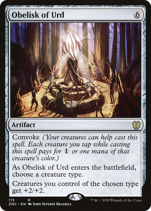 0115 Obelisk of Urd R Commander: Zendikar Rising