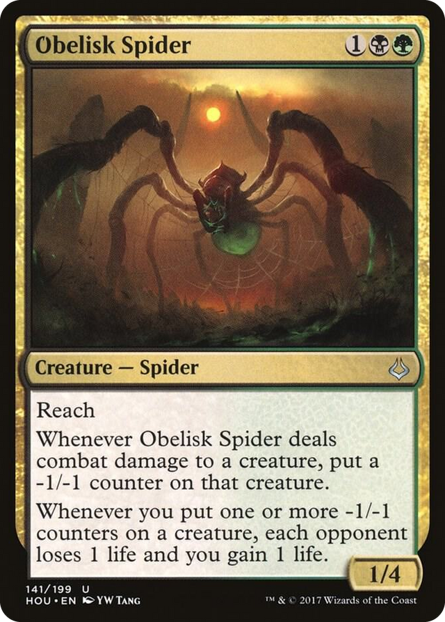 0141 Obelisk Spider U Hour of Devastation