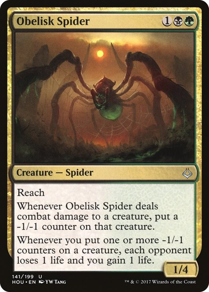 Obelisk Spider #141 U - Hour of Devastation Pokemon card