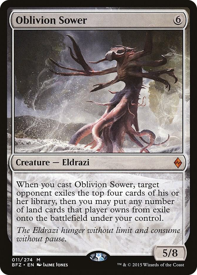Oblivion Sower #11 M - Battle for Zendikar Pokemon card