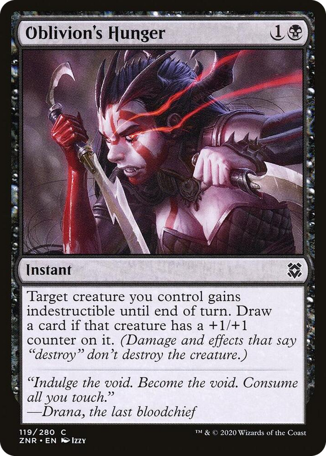 0119 Oblivion's Hunger C Zendikar Rising