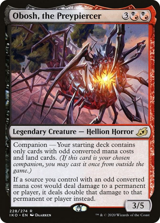 0228 Obosh, the Preypiercer R Lair of Behemoths