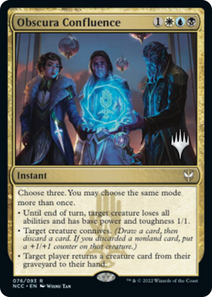 0076 Obscura Confluence R Promo Pack: Streets of New Capenna