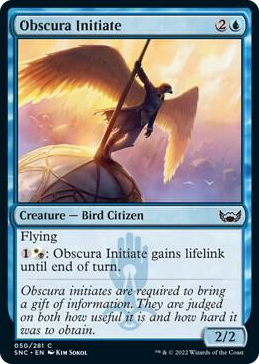 0050 Obscura Initiate C Streets of New Capenna
