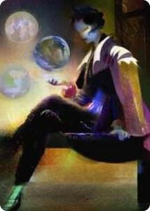 0074 Obscura Interceptor Art Card S Art Series: Streets of New Capenna