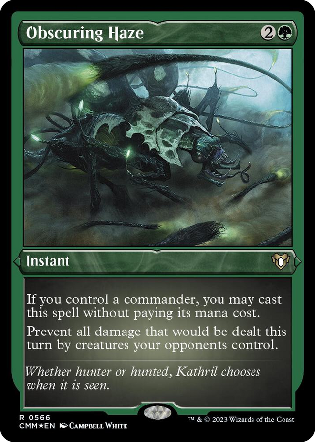 0566 Obscuring Haze (Foil Etched) R Commander Masters