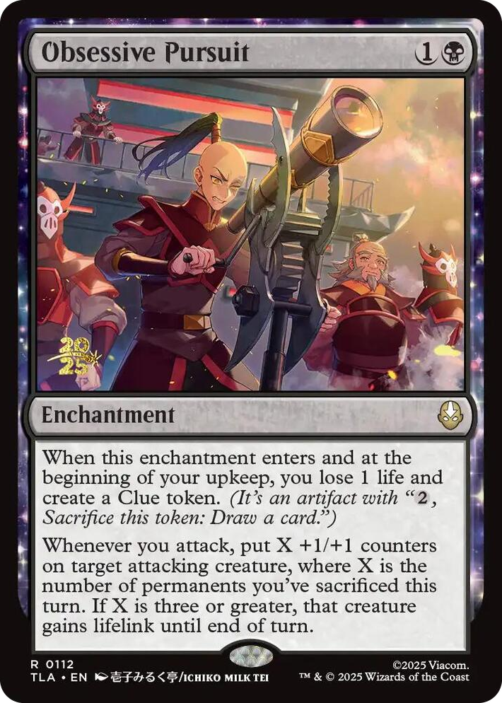 0112 Obsessive Pursuit R Prerelease Cards