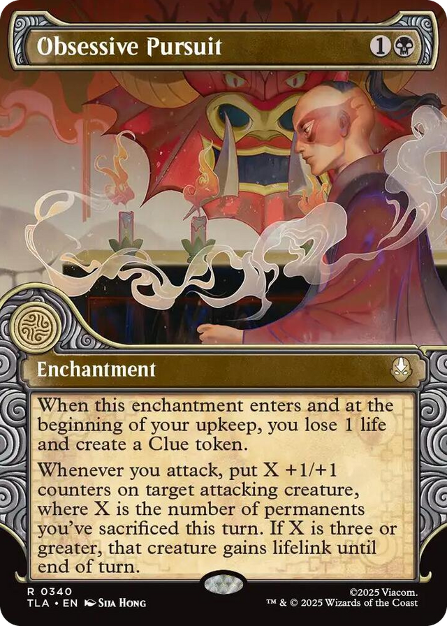 0340 Obsessive Pursuit (Showcase) R The Last Airbender