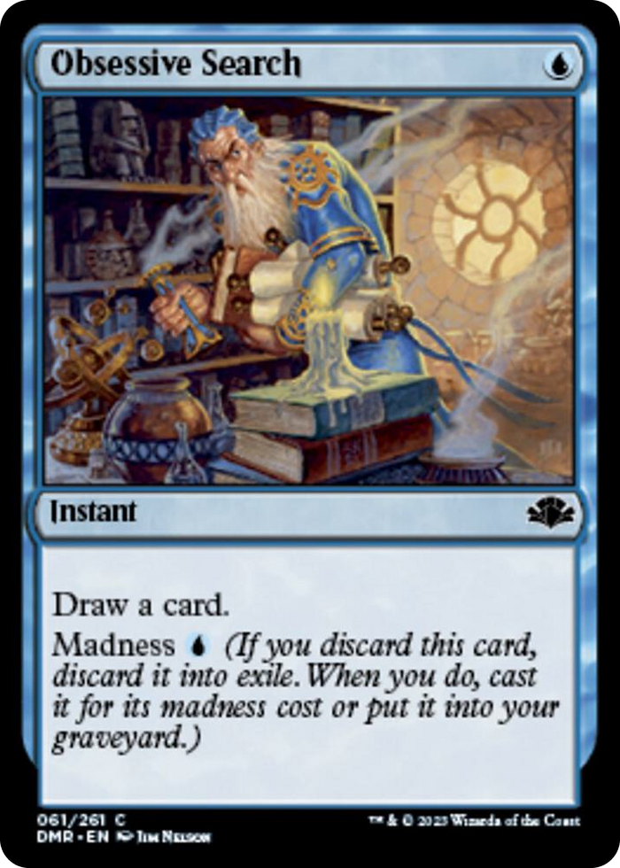 Obsessive Search #61 C - Dominaria Remastered Pokemon card