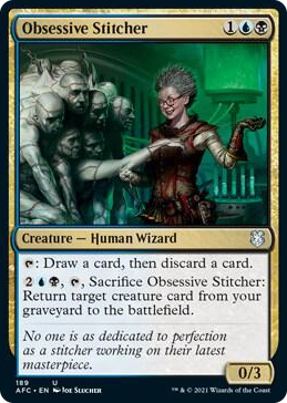 0189 Obsessive Stitcher U Commander: Adventures in the Forgotten Realms