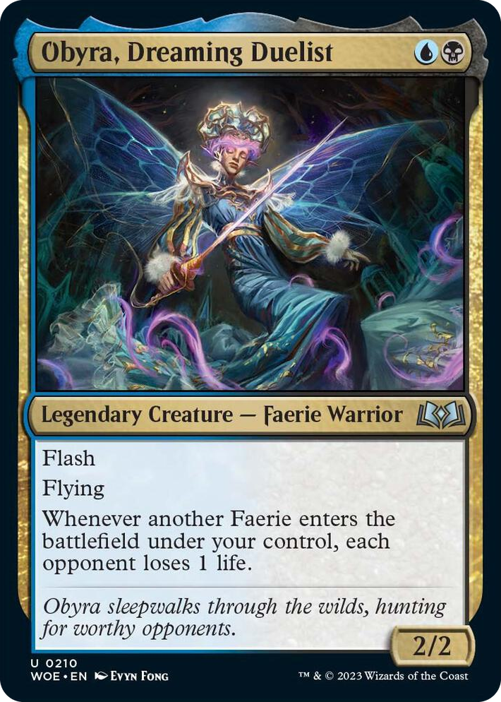 0210 Obyra, Dreaming Duelist U Wilds of Eldraine