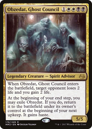0176 Obzedat, Ghost Council R Modern Masters 2017
