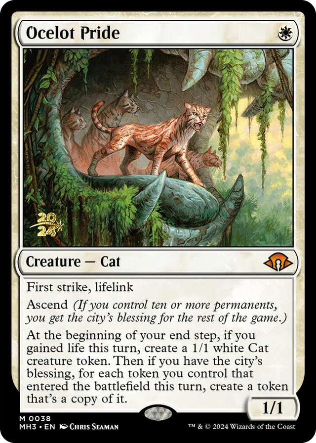 0038 Ocelot Pride M Prerelease Cards
