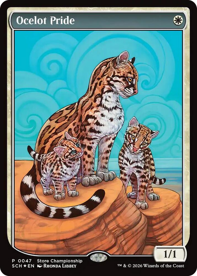 0047 Ocelot Pride P Game Day & Store Championship Promos