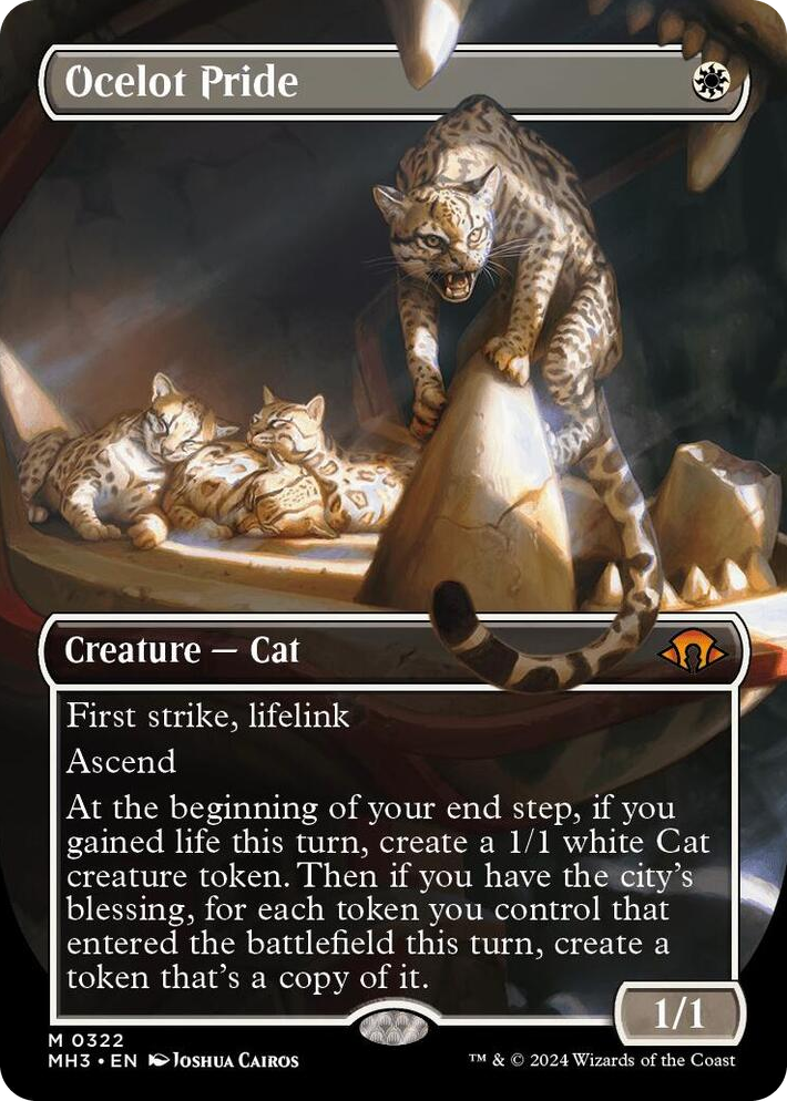 0322 Ocelot Pride (Borderless) M Modern Horizons 3