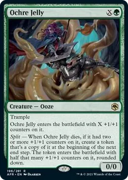 0196 Ochre Jelly R Adventures in the Forgotten Realms
