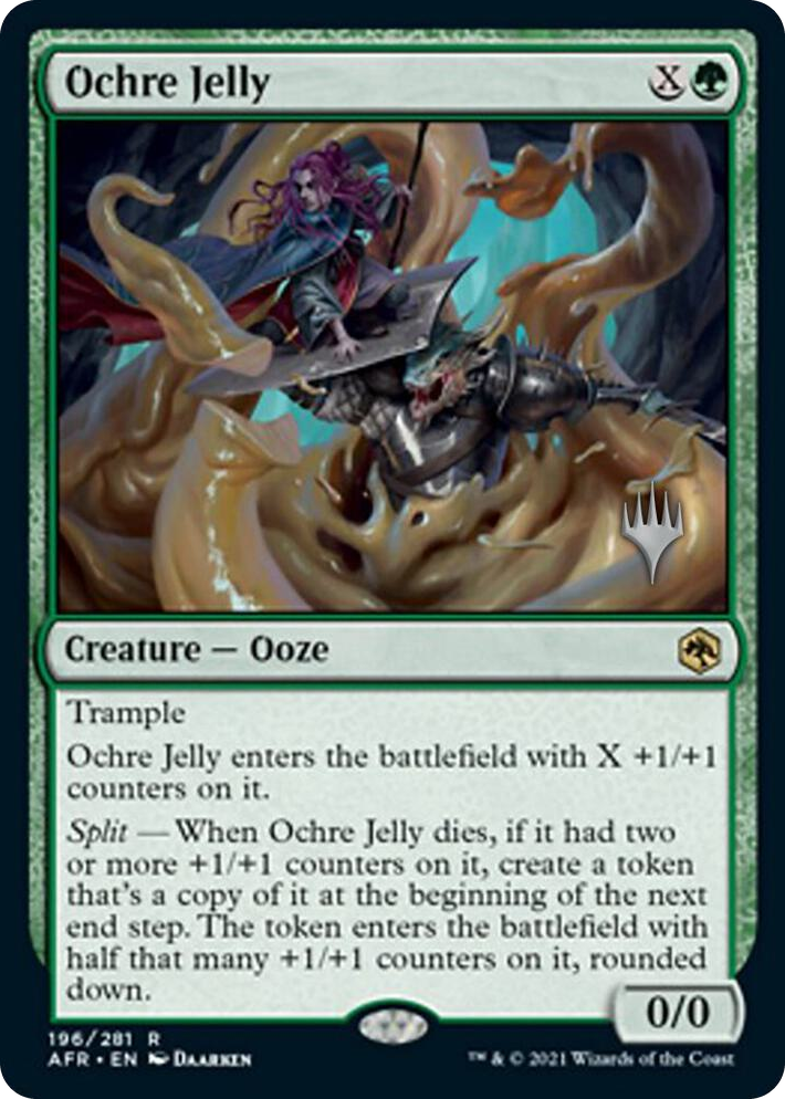 0196 Ochre Jelly R Promo Pack: Adventures in the Forgotten Realms