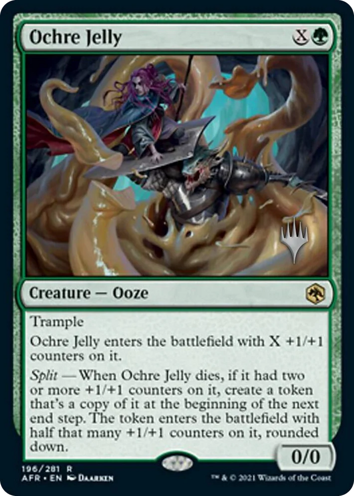 0196 Ochre Jelly R Promo Pack: Adventures in the Forgotten Realms