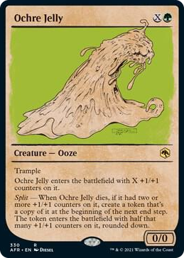 0330 Ochre Jelly (Showcase) R Adventures in the Forgotten Realms