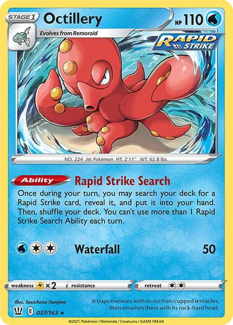 0037 Octillery Rare Deck Exclusives