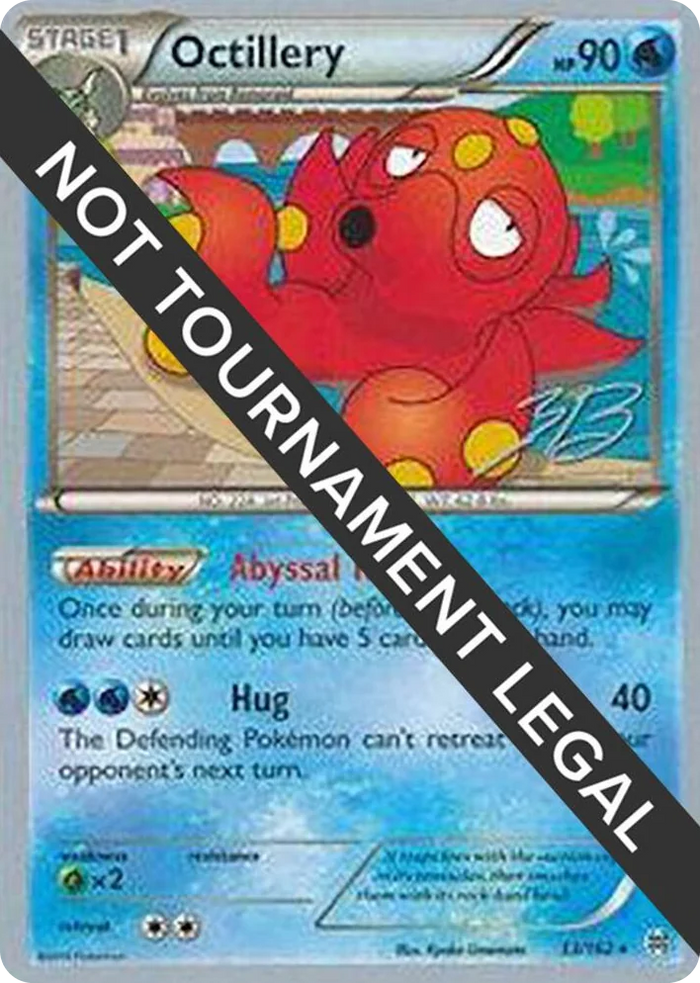 0033 Octillery - 2017 (Zachary Bokhari) Rare World Championship Decks